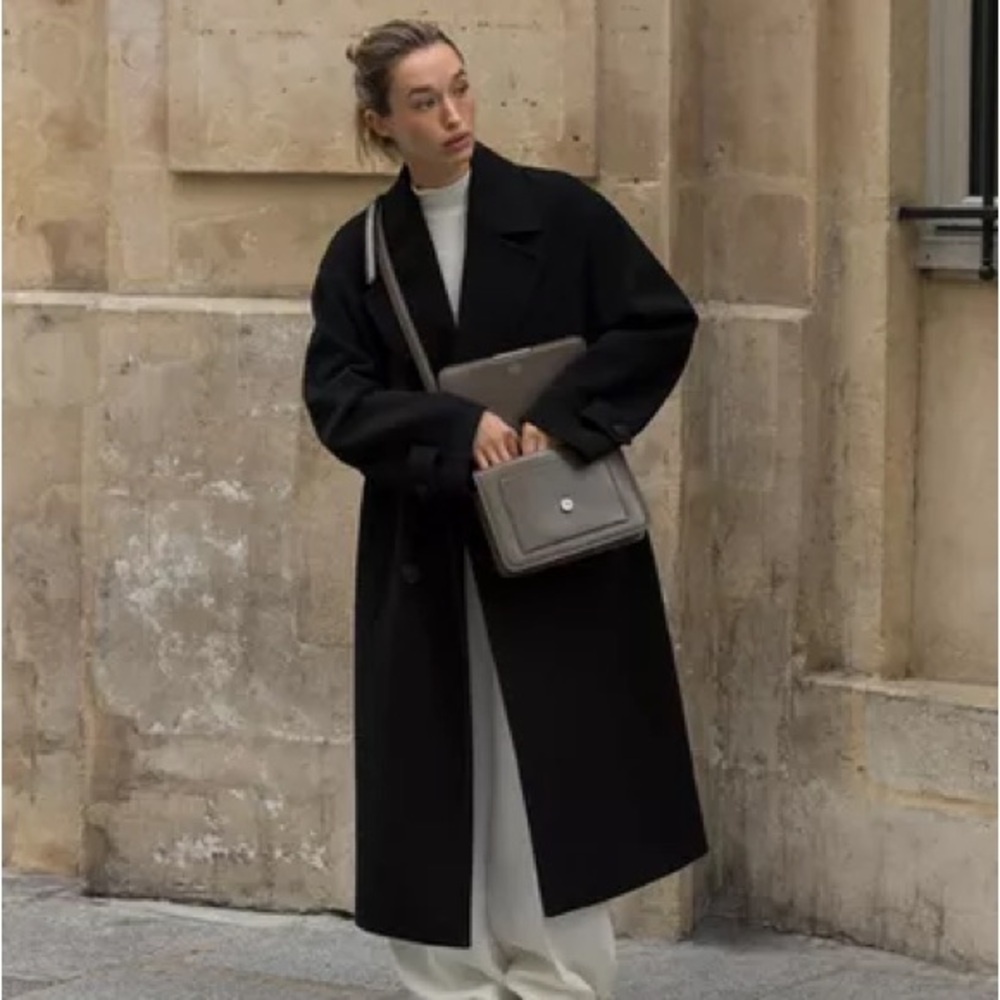 Zara women’s soft oversized coat - Picture 2 of 5